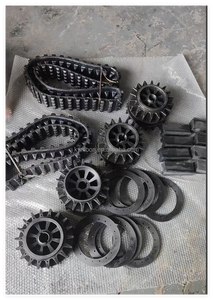 ชุดรางยางหุ่นยนต์ระบบติดตามยางพร้อมล้อชุดล้อสำหรับหุ่นยนต์ - Product Image 6