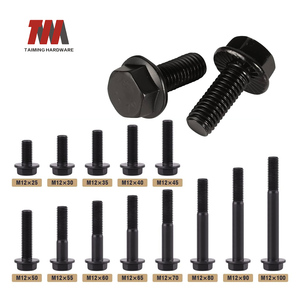 Mạ kẽm nhúng nóng bu lông DIN 931 Hex vít lợp Máy trục vít răng cưa mặt bích Bolt Vàng Nut Fastener - Product Image 4