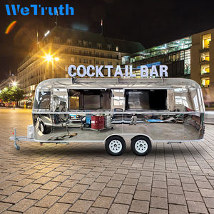 Remolque de comida móvil totalmente equipado con horno de pizza a leña Cocina completa Horno de pizza a leña móvil Camión de comida - Product Image 3