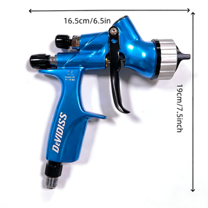 <span class=keywords><strong>Pistola</strong></span> de Pulverización DEVIDISS <span class=keywords><strong>HVLP</strong></span> PLUS Nueva con Mini Regulador de Aire Digital, Mini Regulador Digital para <span class=keywords><strong>Pistola</strong></span> DGI PRO - Product Image 2