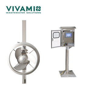 Mezclador de Aguas Residuales con Carcasa de Acero Inoxidable y Motor Sumergible con Refrigeración para Tanques Profundos - Product Image 5