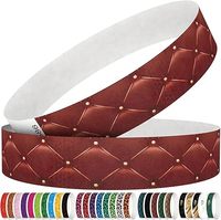 Pulsera de Papel Sintético Tyvek para Entrada a Parques Infantiles, Resistente al Agua y a Desgarros, con Logotipo Personalizado