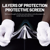 Protection d'écran en hydrogel transparente haute définition anti-rayures à couverture intégrale pour consoles de jeux – Film protecteur – Meilleures ventes