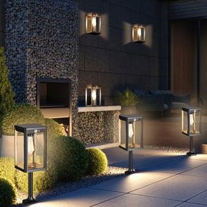 Lampe murale solaire de haute qualité avec détecteur de mouvement, étanche, pour jardin extérieur - Product Image 5