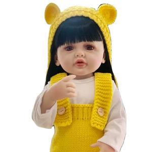 Estirables Afro 55 ya se siente <span class=keywords><strong>sin</strong></span> Gemelas personalizadas simuladas Con gemelos Para <span class=keywords><strong>Reborn</strong></span> Baby Dolls - Product Image 1