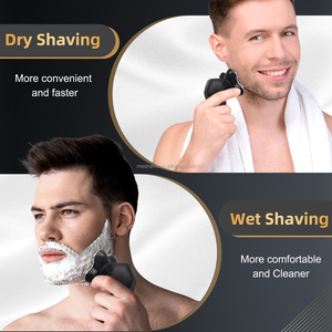 Têtes <span class=keywords><strong>de</strong></span> rechange rotatives <span class=keywords><strong>de</strong></span> haute qualité à cinq lames, étanches IPX7, contrôlables par application, pour rasoir à dôme et rasoir pour homme - Product Image 5