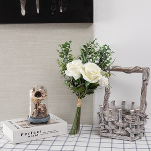Ramo de Hortensias y Rosas Artificiales Chloe para Decoración de Bodas y Hogar CF01139 - Product Image 1