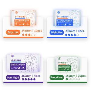 Protection du <span class=keywords><strong>cycle</strong></span> <span class=keywords><strong>menstruel</strong></span> hypoallergénique non parfumée Coussinets menstruels écologiques à puce anionique pour adolescentes - Product Image 2