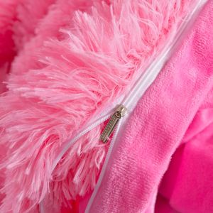 Parure de Lit Luxe en Velours de Vison Effet <span class=keywords><strong>Nuage</strong></span>, 4 Pièces, Ultra Douce, Épaisse et Chaude, Housse de <span class=keywords><strong>Couette</strong></span> en Peluche pour Chambre Moderne - Product Image 3