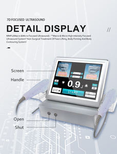 Máquina <span class=keywords><strong>de</strong></span> Belleza HIFU 7D Profesional Facial y Corporal <span class=keywords><strong>de</strong></span> Alta Intensidad Enfocada para Ojos y Cintura con Cepillo Limpiador Facial a <span class=keywords><strong>Precio</strong></span> Económico - Product Image 3