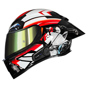 Casco Integrale per <span class=keywords><strong>Moto</strong></span> alla Moda, Migliore Qualità per Adulti, Doppia Lente HD, Sicurezza in ABS, Casco per Bicicletta con Basso MOQ - Product Image 5