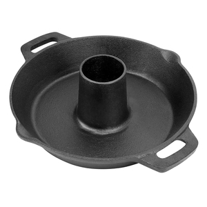 Sartén de Hierro Fundido Pre-Sazonada SEB, Sartén Antiadherente | Apto para Horno, Estufa o Parrilla <span class=keywords><strong>al</strong></span> Aire Libre, Soporte para Pollo, Asador - Product Image 1