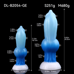 Lyvaren Fantasy Wolf Dildo de Silicona de Grado Médico con Ventosa, Estimulador de Punto G, Diseño de Nudo Canino, Juguete Sexual para Mujeres 18+ - Product Image 6