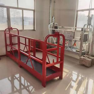 Plateforme suspendue avec treuil certifié CE pour le levage de verre et le nettoyage des murs extérieurs ZLP630/ZLP800/ZLP1000 C - Product Image 5