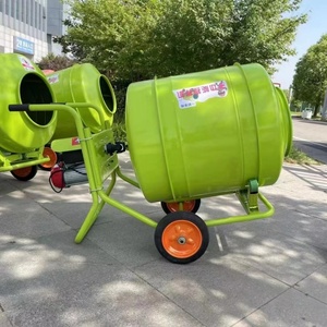 手推400L 600L 800L混凝土搅拌机水泥搅拌机电动220V工程机械搅拌机两袋水泥 - Product Image 4