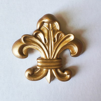 Ornements muraux en résine dorée de style baroque antique, flexibles et faciles à installer, de qualité supérieure, durables, écologiques et résistants à l'humidité - Approvisionnement direct usine