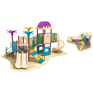 Installation modulaire conviviale, équipement de terrain de jeu extérieur, <span class=keywords><strong>toboggan</strong></span> préscolaire, <span class=keywords><strong>prix</strong></span> d'usine meilleur - Product Image 5