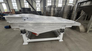 Linear Silica <b>Sand</b> Screening Separator <b>Sieve</b> Shakers Grading Machine for Food Processing with Core Motor Component - Product Image 5