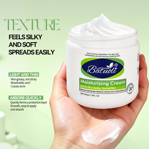 <span class=keywords><strong>Crema</strong></span> Idratante Batuoli BA6204 con Niacinamide e Aloe Prebiotica per Pelli <span class=keywords><strong>Molto</strong></span> Secche e Sensibili, Formato Grande 500g - Product Image 4