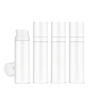 Bouteille PP sans air personnalisée en gros avec pompe à lotion pour sérum de soin de la peau, petite capacité cosmétique 15ml 30ml 50ml - Product Image 1