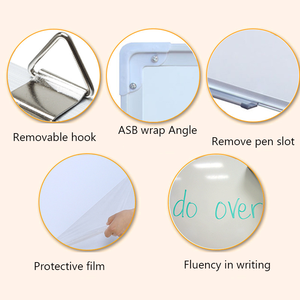 Pizarra Blanca Magnética de Doble Cara Multiusos con Soporte, Pizarra Móvil para Oficina, Conferencias y Enseñanza, Fácil de Escribir - Product Image 4