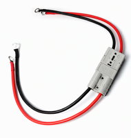 Kabel Rakitan Sambungan Cepat Baterai Custom 50A 120A 175A 350A 600V dengan Terminal O Ring untuk Forklift Listrik dan Solar Winch