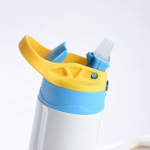 Botella de Agua Infantil Ecológica de Acero Inoxidable 304 de 12oz con Aislamiento al Vacío, Personalizable por Sublimación para la Escuela - Product Image 3