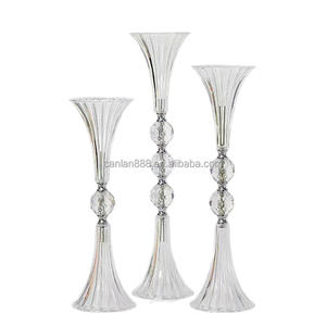 แจ<span class=keywords><strong>ก</strong></span>ันดอ<span class=keywords><strong>ก</strong></span>ไม้ท<span class=keywords><strong>ร</strong></span>งกลมใสพลาสติ<span class=keywords><strong>ก</strong></span>สำห<span class=keywords><strong>ร</strong></span>ับตกแต่งโต๊ะงานแต่งงานและงานอีเว้นท์ต่างๆ - Product Image 1