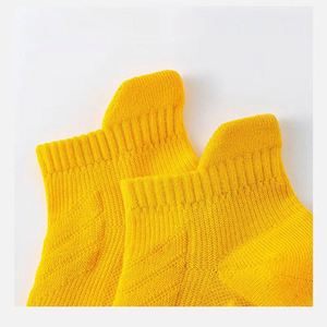 Chaussettes de course respirantes anti-ampoules avec coussinets pour les chevilles, chaussettes de sport pour hommes - Product Image 2