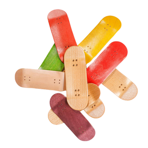 สเก็ตบอร์ดนิ้วมือแบบสองท่อน JIESEN ทำจากไม้เมเปิลแคนาดาห้าชั้น ผลิตด้วยกรรมวิธีการหล่อแบบแรงโน้มถ่วง เป็นมิตรกับสิ่งแวดล้อม เหมาะสำหรับผู้เริ่มต้น ขนาดมินิ - Product Image 3