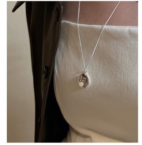 Collar Redondo con Letras de Diseño Coreano en Plata de Ley 925, Cadena para Suéter con Textura Simple y a la Moda Coreana - Product Image 4