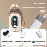 Chauffe-lait USB portable, meilleur chauffe-biberon avec écran numérique, fabriqué avec des matériaux écologiques
