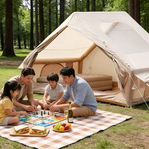 Tenda Kanopi Tiup Tahan Air untuk Ruang Berkemah Luar Ruangan yang Serbaguna dan Tempat Berteduh <span class=keywords><strong>Area</strong></span> Umum - Product Image 6