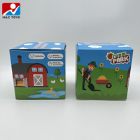Peluche maison boîte aveugle jouets doux jeu sensoriel ensemble de mini animaux en peluche enfants jouets sensoriels éducatifs précoces