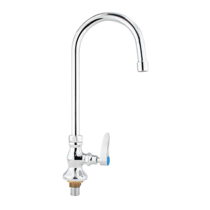 Robinet de cuisine haut de gamme en laiton chromé, monocommande, débit fluide, bec rotatif, économie d'eau - Product Image 1