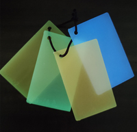 Feuille acrylique lumineuse écologique sur mesure 4 x 8 pieds 3 mm avec service de découpe – Feuilles transparentes sur mesure pour signalétique