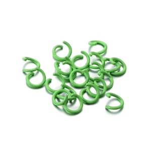 Metallic Painted Colored Open Ring Mixed Shapes For <b>Bracelet</b> Making Baking Paint Treatment Spring 2023 Yiwu Origin - Product Image 5