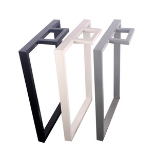 רגל שולחן עבודה מעובה כנס רגל שולחן עבודה רגל מעמד צלחת גדולה מסגרת נייר אפייה מתכת לכה ברזל שולחן - Product Image 1