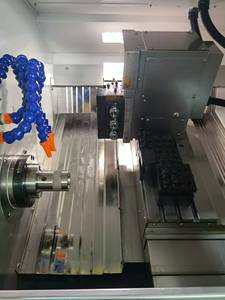 PRCS CK25 <span class=keywords><strong>CNC</strong></span> für Schweizer Drehmaschinen mit 360mm Schwenkbett, Neuzustand, Hochpräzises Maßgefertigtes <span class=keywords><strong>CNC</strong></span>-Drehzentrum für Kleinteilebearbeitung - Product Image 4