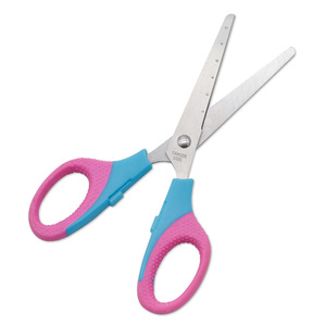 Tijeras para Estudiantes de 165 mm, Acero Inoxidable, Mango Antideslizante, Herramientas de Corte Multiusos para Oficina y Hogar - Product Image 2