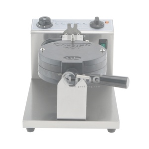 เครื่องทำวาฟเฟิลเบลเยียมไฟฟ้าเชิงพาณิชย์ เครื่องทำวาฟเฟิลขนาดเล็ก แผ่นทำวาฟเฟิลแบบเปลี่ยนได้ สำหรับใช้ในโรงแรมและร้านอาหาร - Product Image 5