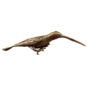 Escultura de Pájaro Cuervo en Latón, Figura Animal, Decoración de Mesa, Adorno para el Hogar, Artesanía en Cobre - Product Image 5