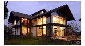 <span class=keywords><strong>2</strong></span> kat ev çelik çerçeve evi 4 yatak odası çelik prefabrik ev Villa lüks - Product Image 4