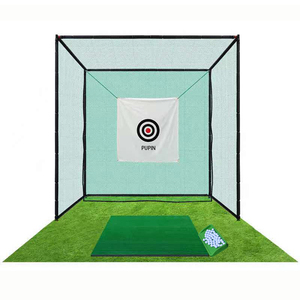 Filet <span class=keywords><strong>de</strong></span> practise <span class=keywords><strong>de</strong></span> <span class=keywords><strong>golf</strong></span> intérieur/extérieur, tailles 3x3x3m, haute qualité, personnalisé, pour intérieur et extérieur - Product Image 1