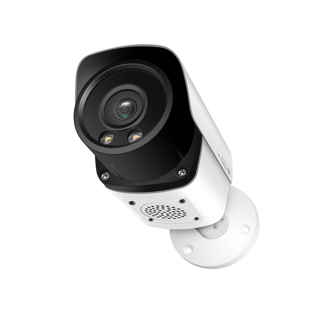 12MP Face Detection Dual Light Two Way Audio SD Slot 2.8mm Fixed Lens Full Metal AI Outdoor IP Camera