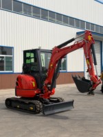 . Mini-excavatrice chinoise en gros, moteur Euro 5, diesel, hydraulique, sur chenilles, petite machine d'excavation
