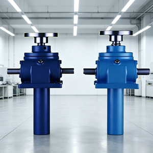 แม่แรงเกลียวแบบหนอนรุ่นใหม่ Swl100 1000kn สำหรับงานยกของหนัก แบบลิ่มสี่เหลี่ยมคางหมู พร้อมระบบล็อคอัตโนมัติ ระยะยกยาวพิเศษ สำหรับงานก่อสร้าง - Product Image 1