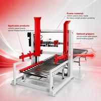 Machine de distribution de palettes pour ligne d'emballage alimentaire et de boissons, alimentation automatique des palettes, moteur PLC, emballage plastique, haute capacité