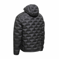 Veste matelassée légère à capuche pour homme 30D, style décontracté, pour l'automne et l'hiver, idéale pour l'extérieur, vente en gros