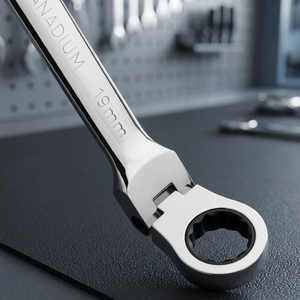 Jeu de clés à molette réglables FERVI DIY Grade Combikey avec clés dynamométriques à levier coudé 12mm 170mm - Product Image 3
